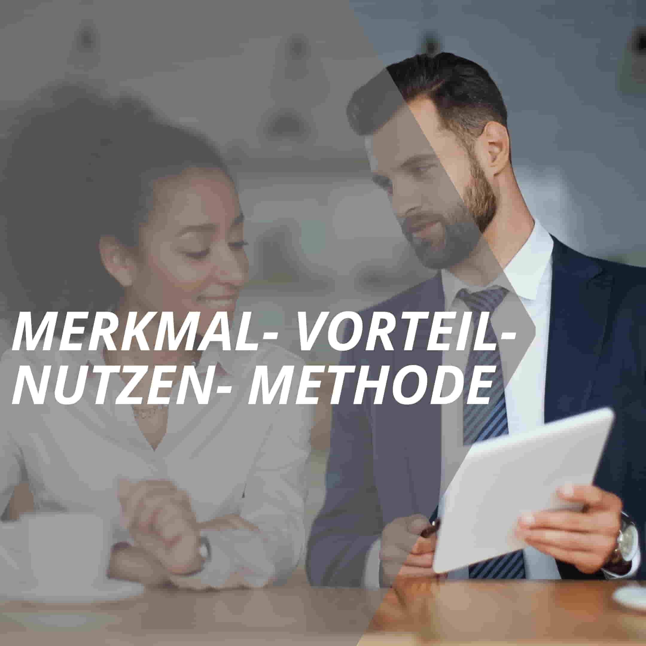 vertriebslexikon merkmal vorteil nutzen methode